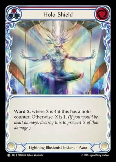 Holo Shield OMN030 - Omens of the Third Age - Flesh and blood card