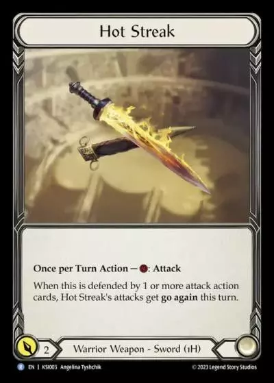 Hot Streak KSI003 - Kassai - Heavy Hitters Blitz Deck - Flesh and blood card