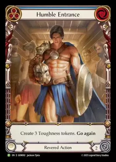 Humble Entrance GEM092 - GEM - Pack 3 - Flesh and blood card
