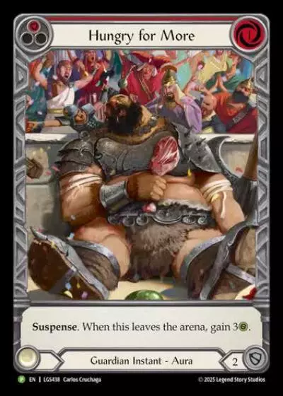Hungry for More LGS438-CF - Marketing - Black Friday 2025 - Flesh and blood card