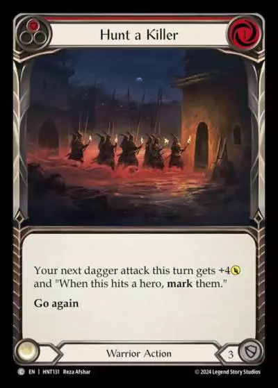 Hunt a Killer RED HNT131 - The Hunted - Flesh and blood card