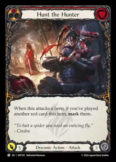 Hunt the Hunter RED HNT161 - The Hunted - Flesh and blood card