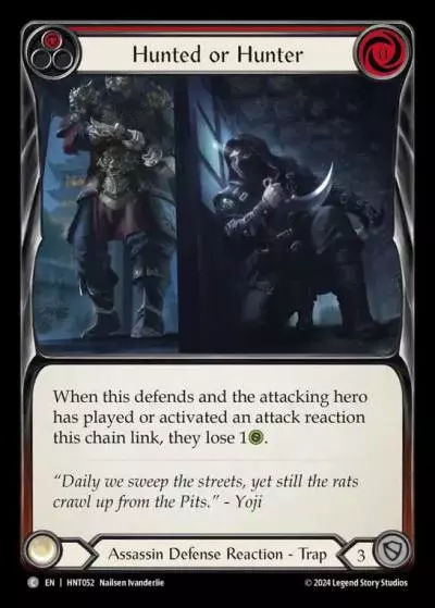 Hunted or Hunter RED HNT052 - The Hunted - Flesh and blood card