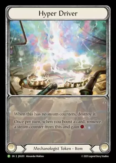 Hyper Driver JDG051 - Judge Pack 7 - Flesh and blood card