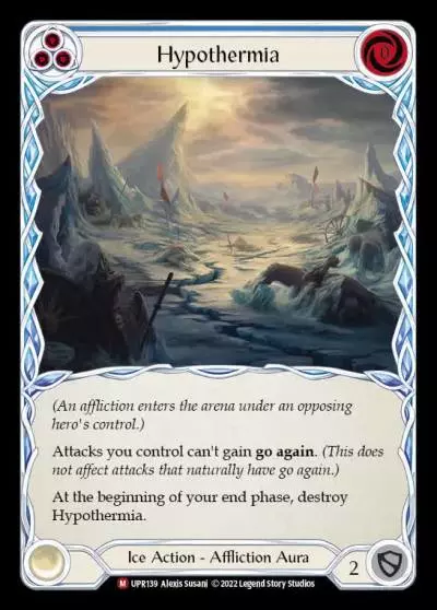 Hypothermia BLUE UPR139 - Uprising - Flesh and blood card