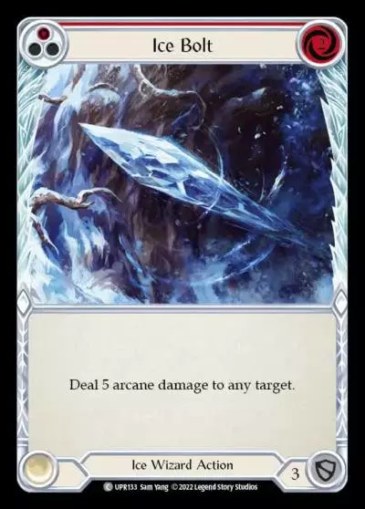 Ice Bolt RED UPR133 - Uprising - Flesh and blood card