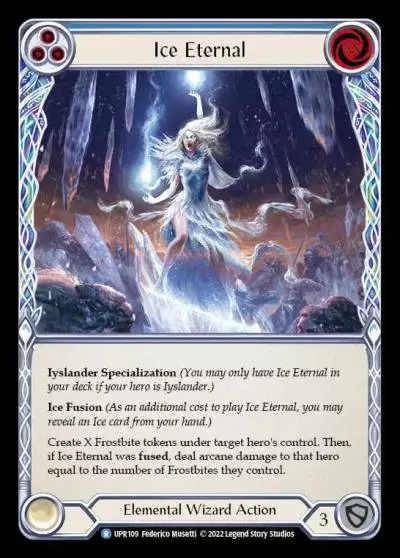 Ice Eternal BLUE UPR109 - Uprising - Flesh and blood card