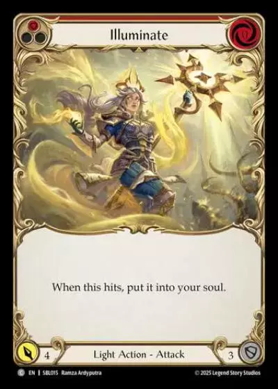 Illuminate SBL015 - Silver Age Chapter 3 - Boltyn - Flesh and blood card