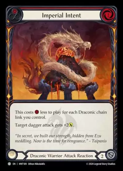 Imperial Intent RED HNT109 - The Hunted - Flesh and blood card