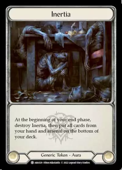 Inertia ARA029 - Arakni - Blitz Deck - Flesh and blood card