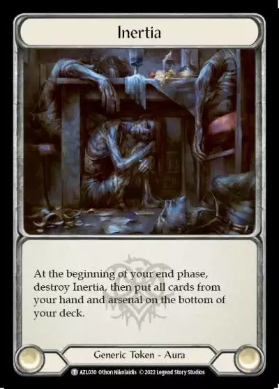 Inertia AZL030 - Azalea - Blitz Deck - Flesh and blood card