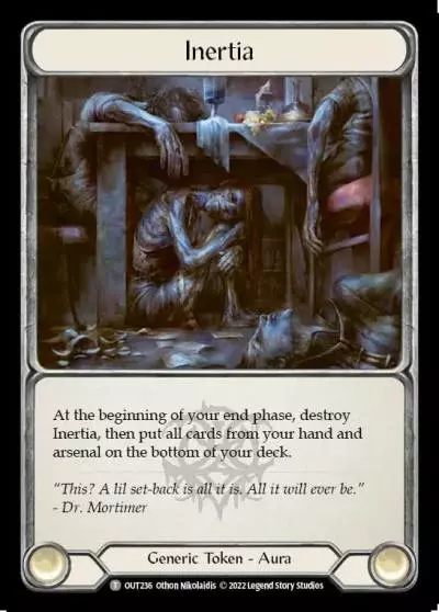 Inertia OUT236 - Outsiders - Flesh and blood card