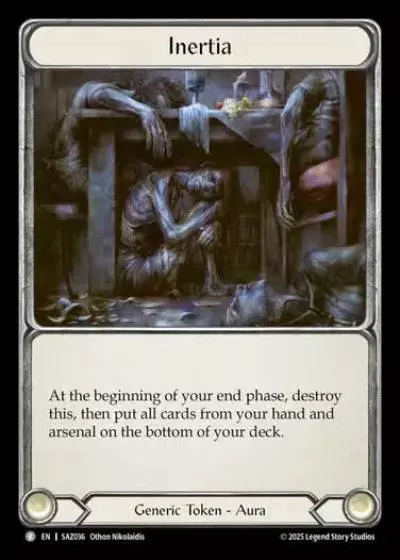Inertia SAZ036 - Silver Age Chapter 2 - Azalea - Flesh and blood card