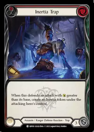 Inertia Trap RED RIP010 - Riptide - Blitz Deck - Flesh and blood card