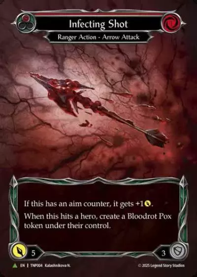 Infecting Shot TNP004-MV - Tournament Pack - Flesh and blood card