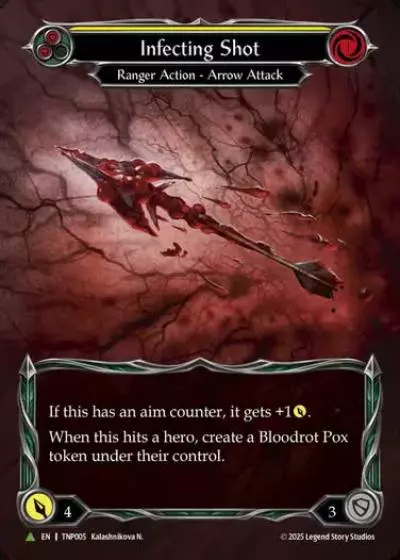 Infecting Shot TNP005-MV - Tournament Pack - Flesh and blood card