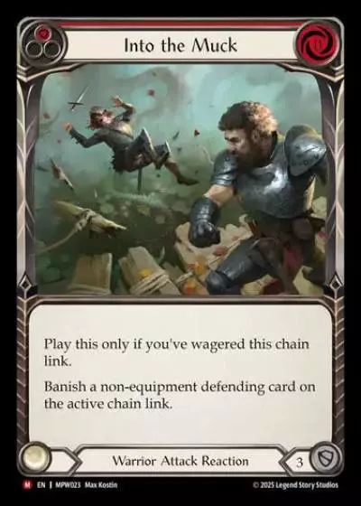 Into the Muck MPW023 - Mastery Pack Warrior - Flesh and blood card