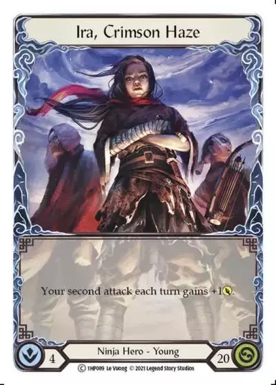 Ira, Crimson Haze 1HP089 - History Pack 1 - Flesh and blood card