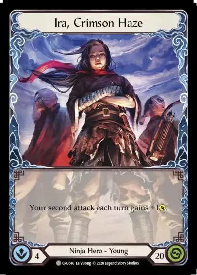 Ira, Crimson Haze CRU046 - Crucible of War - Flesh and blood card