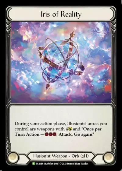 Iris of Reality FAB156-RF - Marketing - Team Covenant Dusk till Dawn - Flesh and blood card