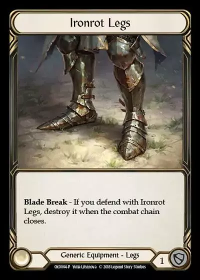 Ironrot Legs OXO004 - Slingshot Underground - Flesh and blood card