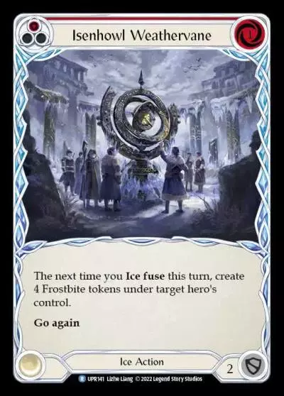 Isenhowl Weathervane RED UPR141 - Uprising - Flesh and blood card