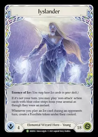 Iyslander HER052-CF - Armory - Season 6 - Flesh and blood card