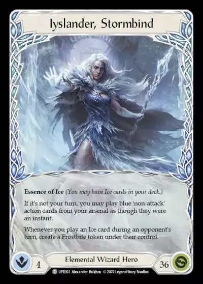 Iyslander, Stormbind UPR102 - Uprising - Flesh and blood card