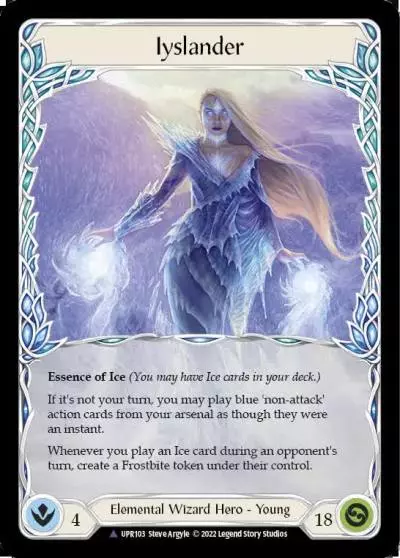 Iyslander UPR103-MV - Uprising - Flesh and blood card