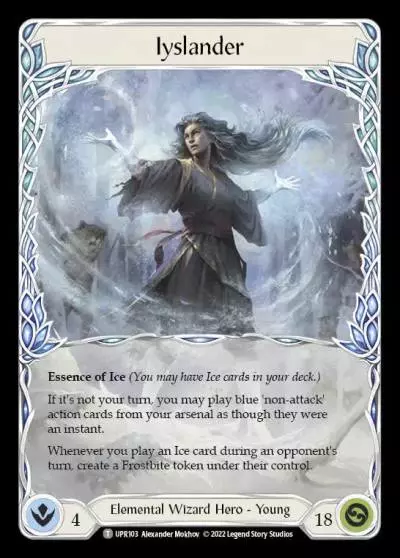 Iyslander UPR103 - Uprising - Flesh and blood card