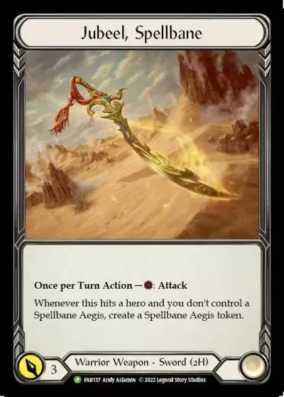 Jubeel, Spellbane FAB137-CF - Road to Nationals - 2023 - Flesh and blood card