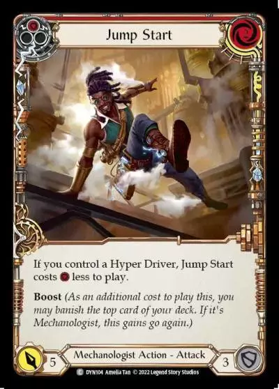 Jump Start RED DYN104 - Dynasty - Flesh and blood card
