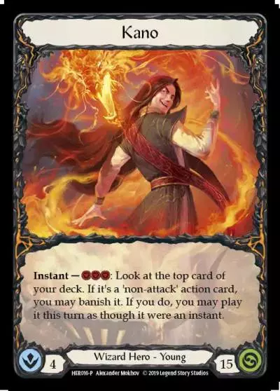 Kano HER016-RF - Pre-release - Arcane Rising - Flesh and blood card