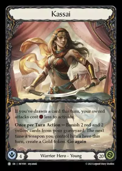 Kassai HVY091 - Heavy Hitters - Flesh and blood card