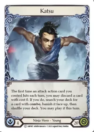 Katsu 1HP087 - History Pack 1 - Flesh and blood card