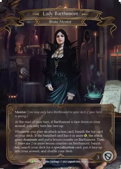 Lady Barthimont FAB045-RF - Marketing - Monarch Mentors - Flesh and blood card
