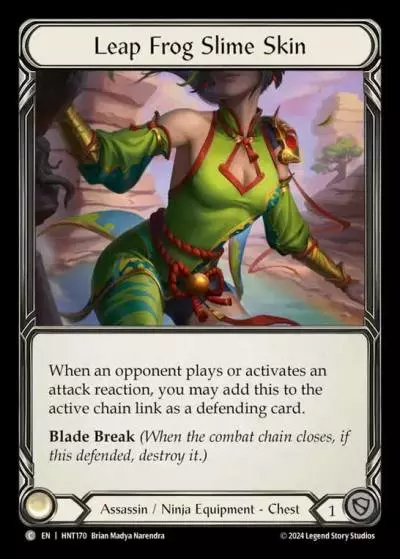 Leap Frog Slime Skin HNT170 - The Hunted - Flesh and blood card