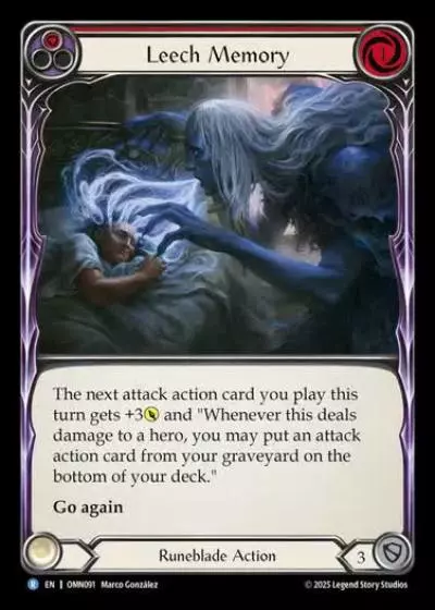 Leech Memory OMN091 - Omens of the Third Age - Flesh and blood card