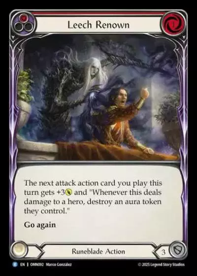 Leech Renown OMN092 - Omens of the Third Age - Flesh and blood card