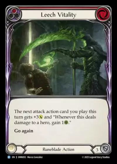 Leech Vitality OMN093 - Omens of the Third Age - Flesh and blood card