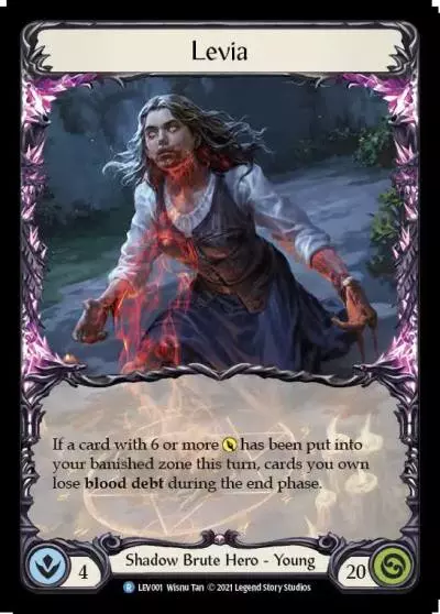 Levia LEV001-RF - Levia - Blitz Deck - Flesh and blood card