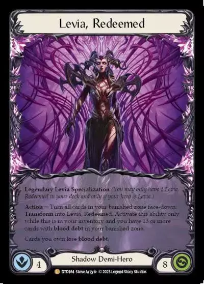 Levia, Redeemed DTD164 - Dusk till Dawn - Flesh and blood card