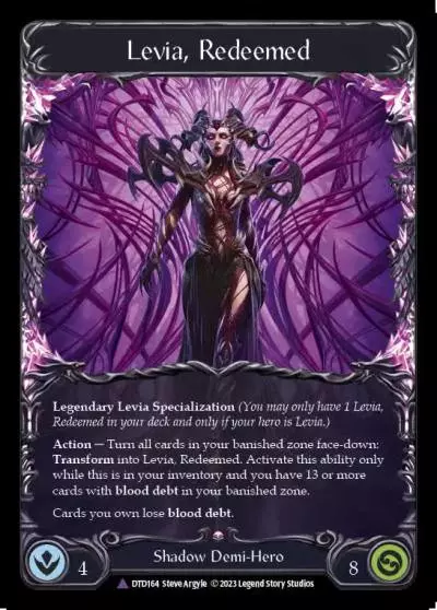 Levia, Redeemed DTD164-MV - Dusk till Dawn - Flesh and blood card