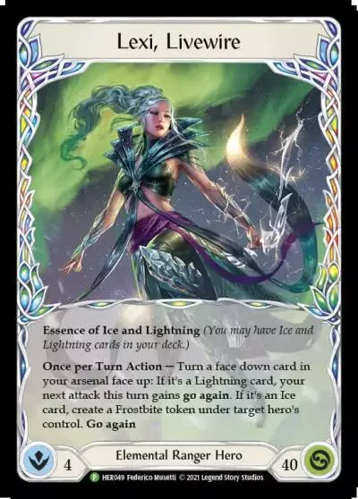 Lexi, Livewire HER049-RF - Armory - Season 5 - Flesh and blood card