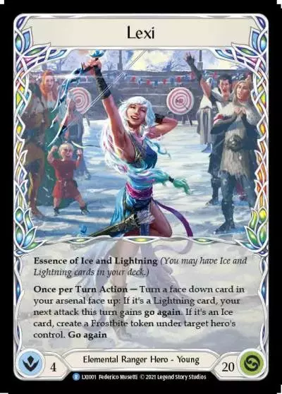 Lexi LXI001-RF - Lexi - Blitz Deck - Flesh and blood card
