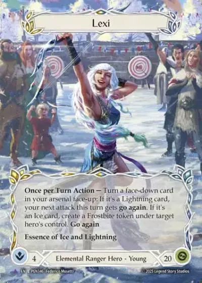 Lexi PEN346-MV - Compendium of Rathe - Flesh and blood card