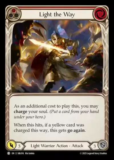 Light the Way SBL016 - Silver Age Chapter 3 - Boltyn - Flesh and blood card
