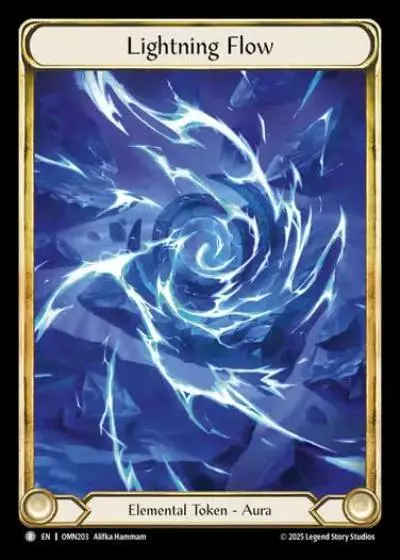Lightning Flow OMN203 - Omens of the Third Age - Flesh and blood card
