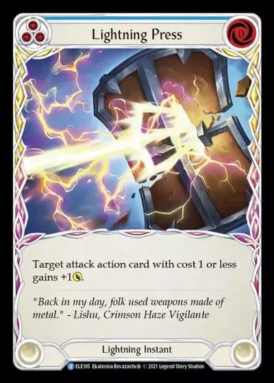 Lightning Press BLUE ELE185 - Tales of Aria - Flesh and blood card