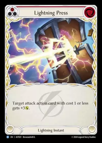 Lightning Press RED AST021 - Armory Deck - Aurora, Shooting Star - Flesh and blood card